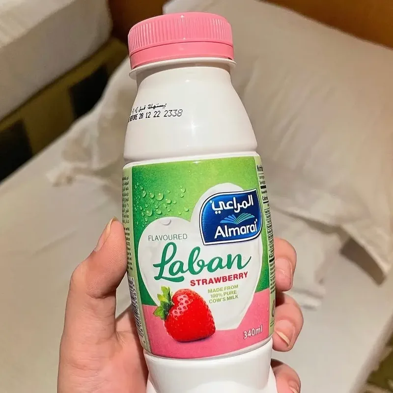 Al Marai Strawberry Fresh Laban 340 ml at Mezban KSA in Madinah