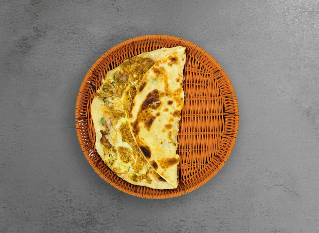 Egg Paratha at Mezban KSA in Madinah