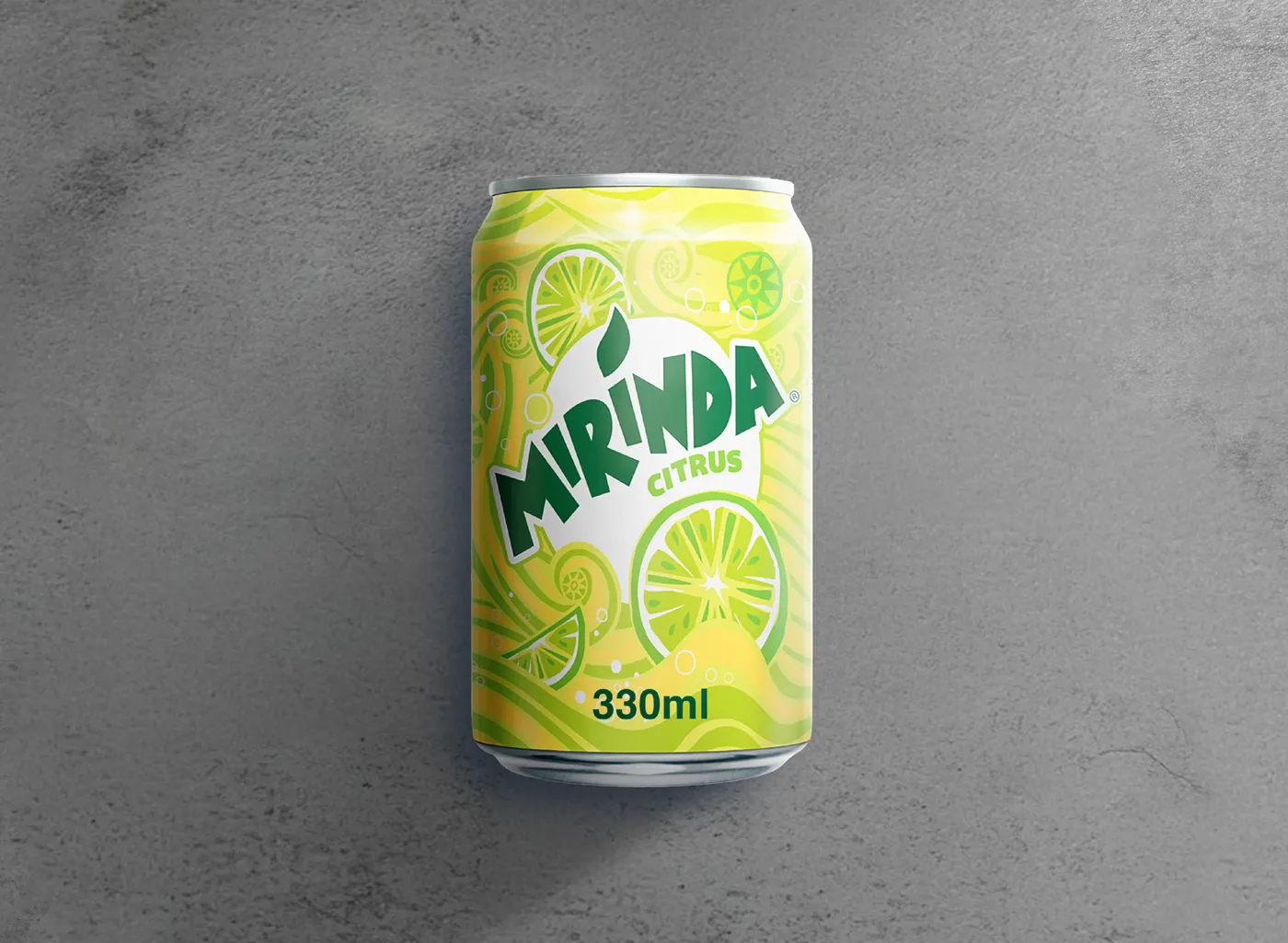 Mirinda Citrus Can 330 ml at Mezban KSA in Madinah
