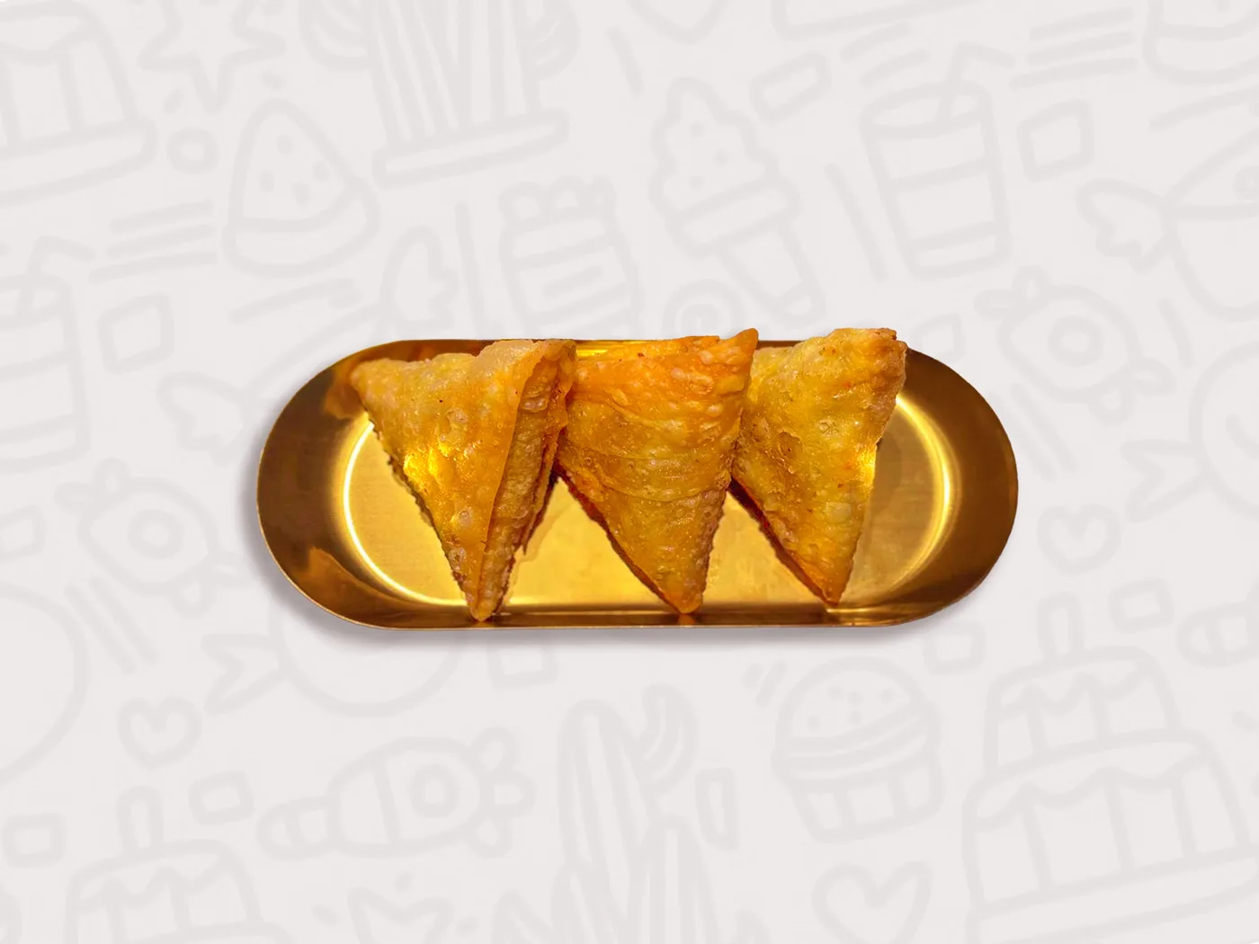Samosa (2 pcs) at Mezban KSA in Madinah