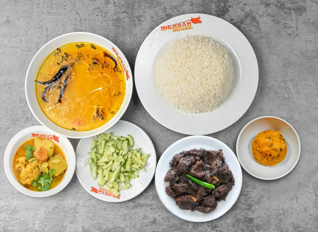 Beef Kalabhuna Combo at Mezban KSA in Madinah